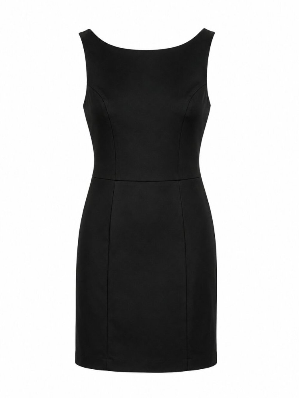 NWT Abercrombie & Fitch Black Fit To Flatter Midi Dress Size M Tall